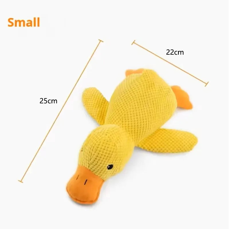 Dog Toy Stomping Duck Bite